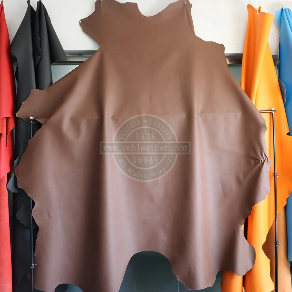 Finished Genuine Leather Automotive Upholstery Leather Suppliers