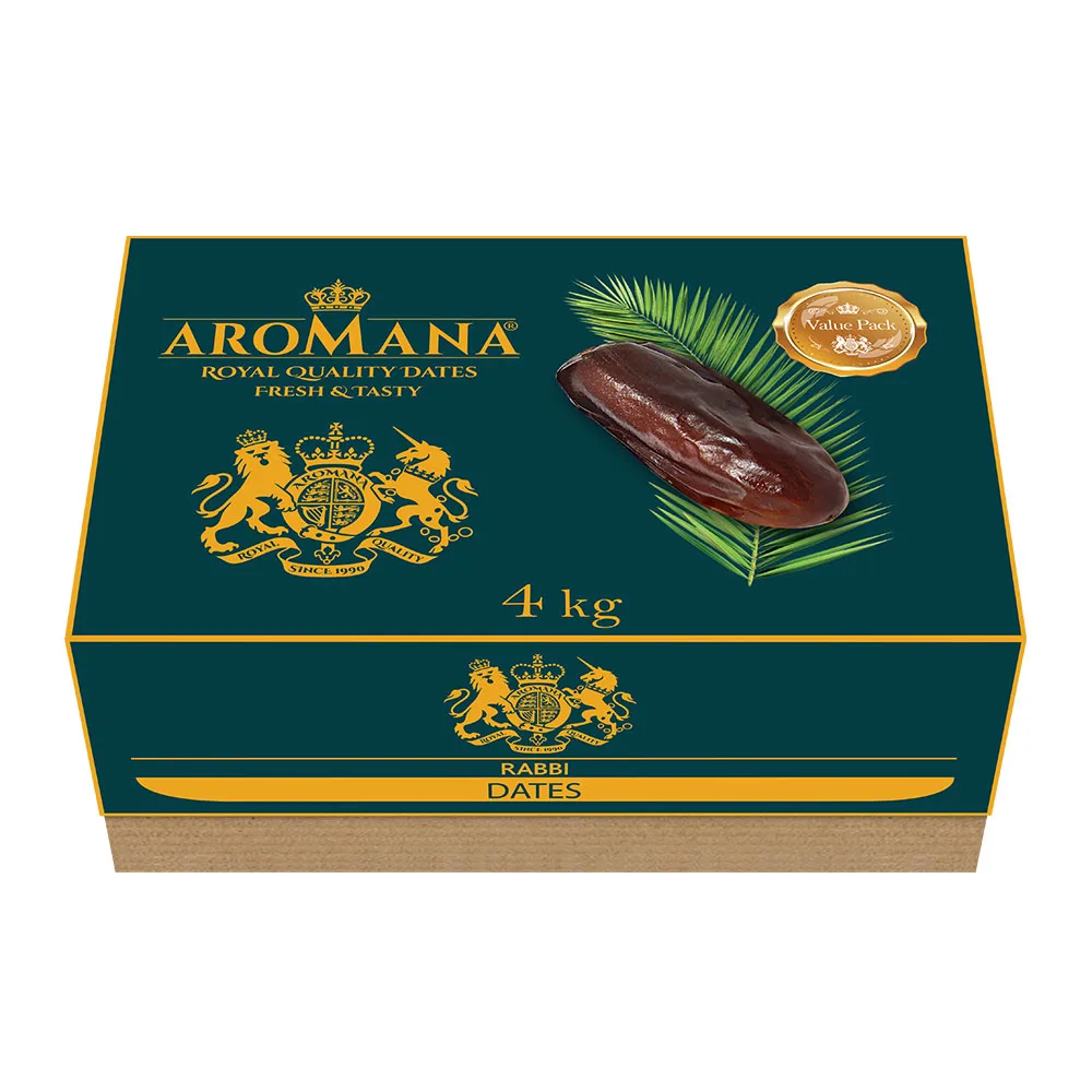 Nature Sweet Delicious Aromana Dates 4kg Dried Healthy Fruit Premium Fresh Taste Best Grade Hot Selling from Thailand
