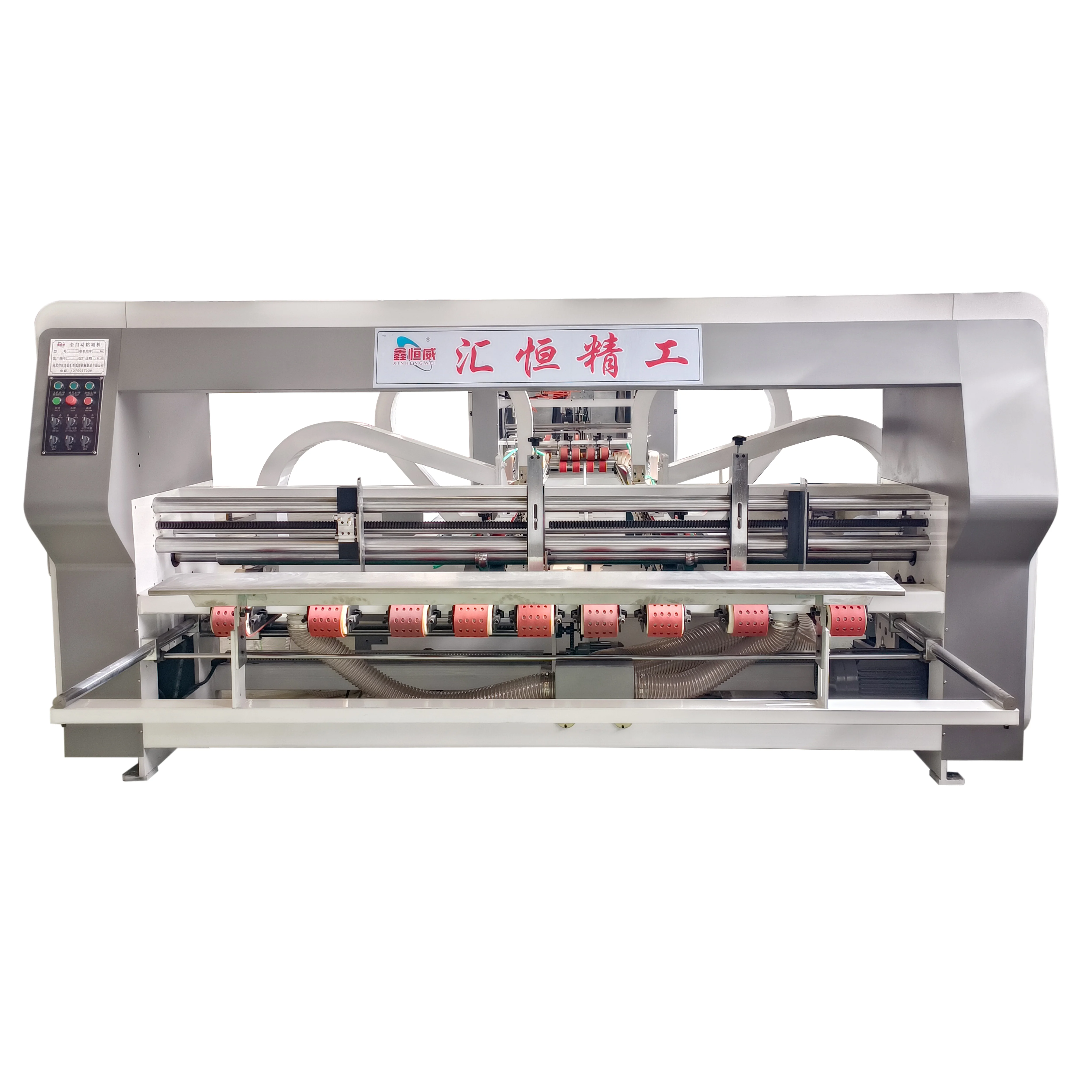 Automatic Folding Gluing Machine carton Box Making Machine automatic Box Glue Pasting Machine