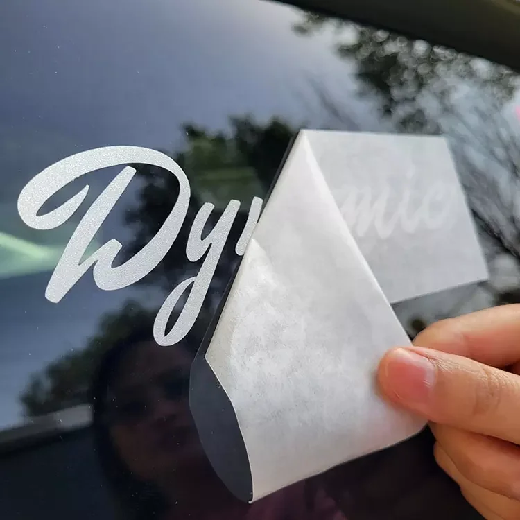 Waterproof UV holographic car sticker custom printing car window glass decal custom stickers car vinyl transfer sticker speed