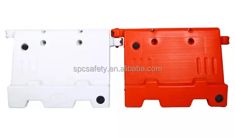 Vehicle control road construction parking divide water filled Jersey barricade Stackable plastic Traffic Safety Barriers