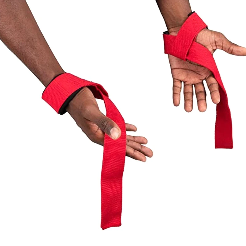Mens Wrist Accessories Custom Logo Wrist Straps Weightlifting Gym Power Lifting Straps Resistance Band Fitness Gym Accessories