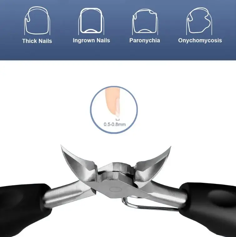 Professional Ingrown Toe Nail Cutters Clippers Pliers Stainless Steel Toe Nail nippers with Customizing Packaging