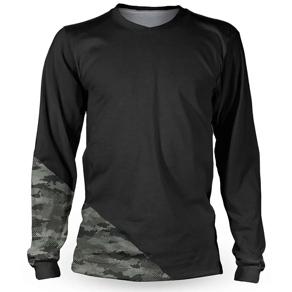 Wholesale Custom Printed short sleeve dirt bike off road motocross long sleeve jersey racing shirts for sale