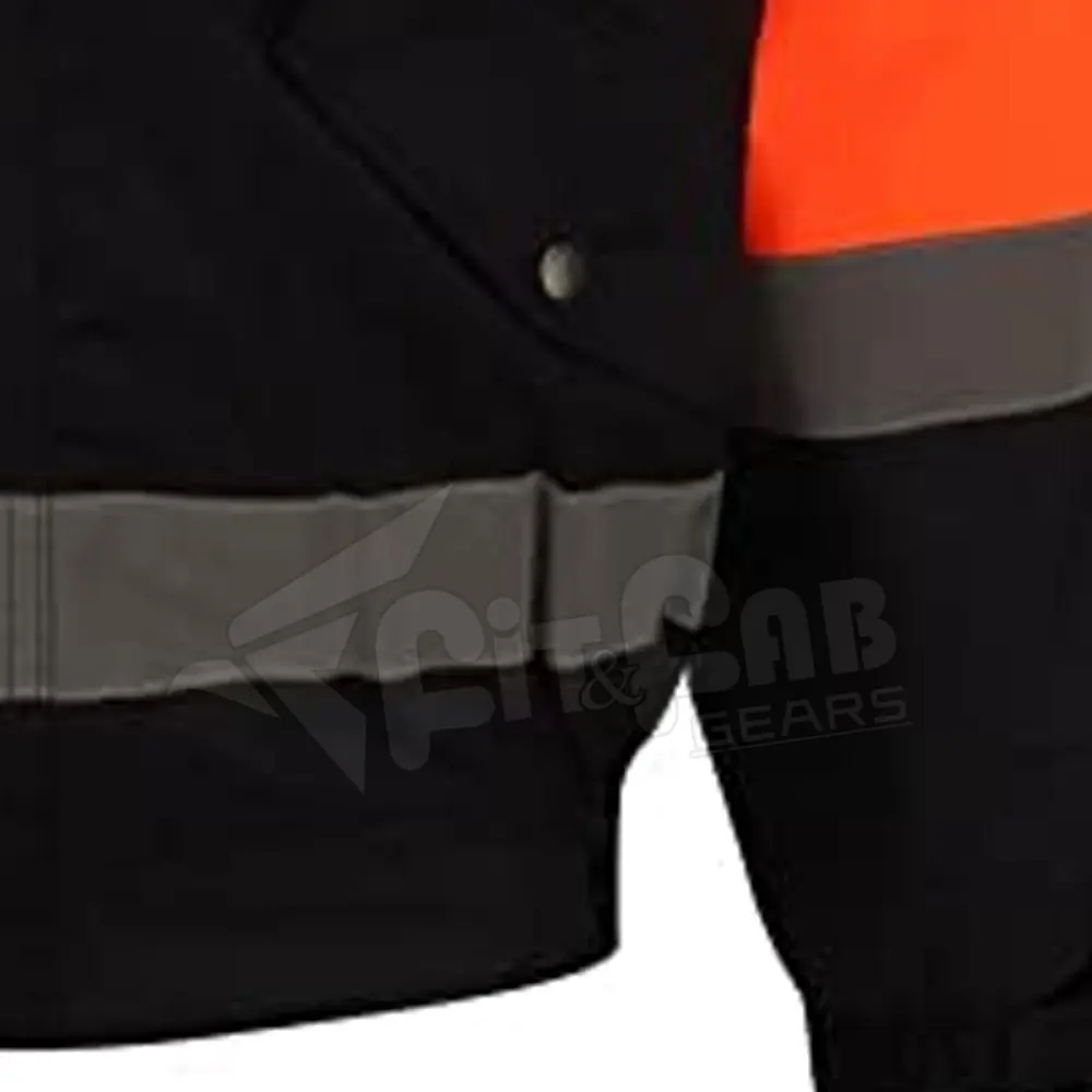 Comfortable Customized Safety Jacket Quick Dry Work Wear Comfortable OEM Services Customized Safety Jackets
