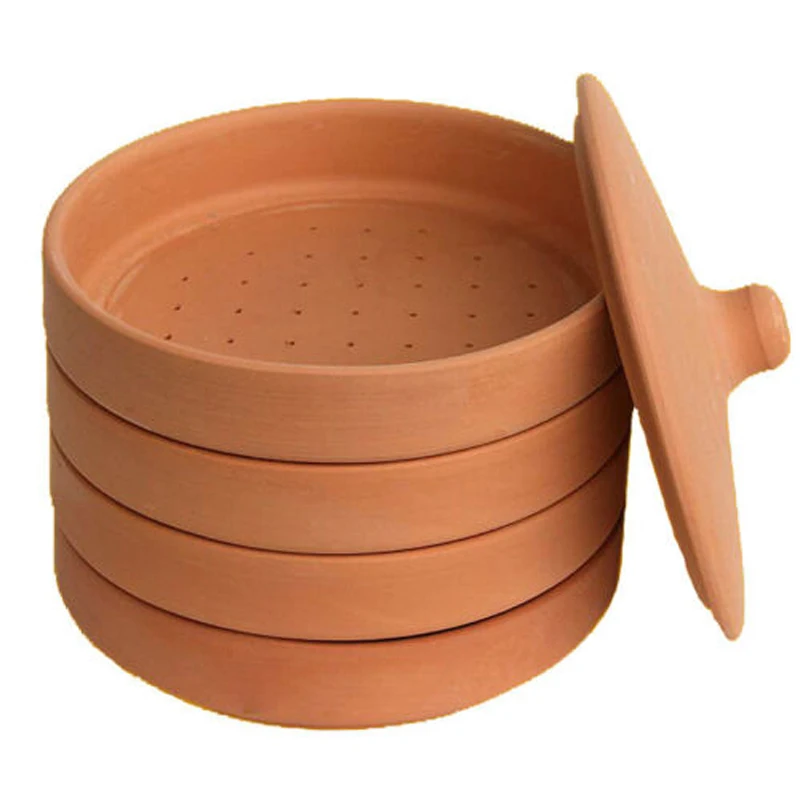 2024 Sprouting Ceramic Tray Ceramic Seed Sprouting Tray Clay Sprouting Pot Terracotta Clay Sprouter For Grain And Seeds
