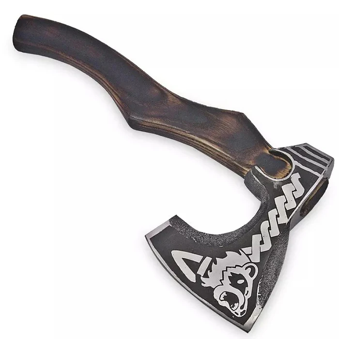 Wholesale Price Top Quality Custom Handmade High carbon steel Tomahawk AXE/Hatchet with Wood Handle and leather sheath