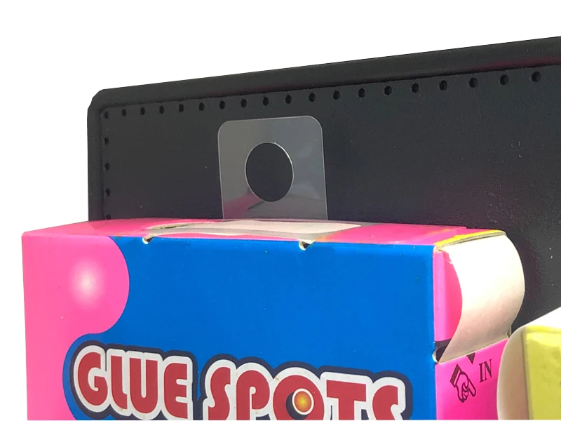 PET Adhesive Hang Tabs for Store Retail