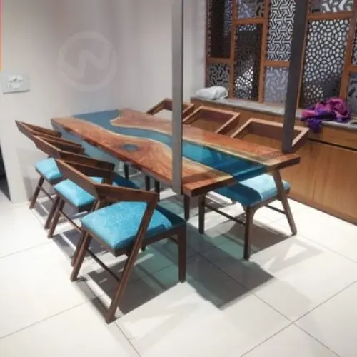 Epoxy resin table chair supplier