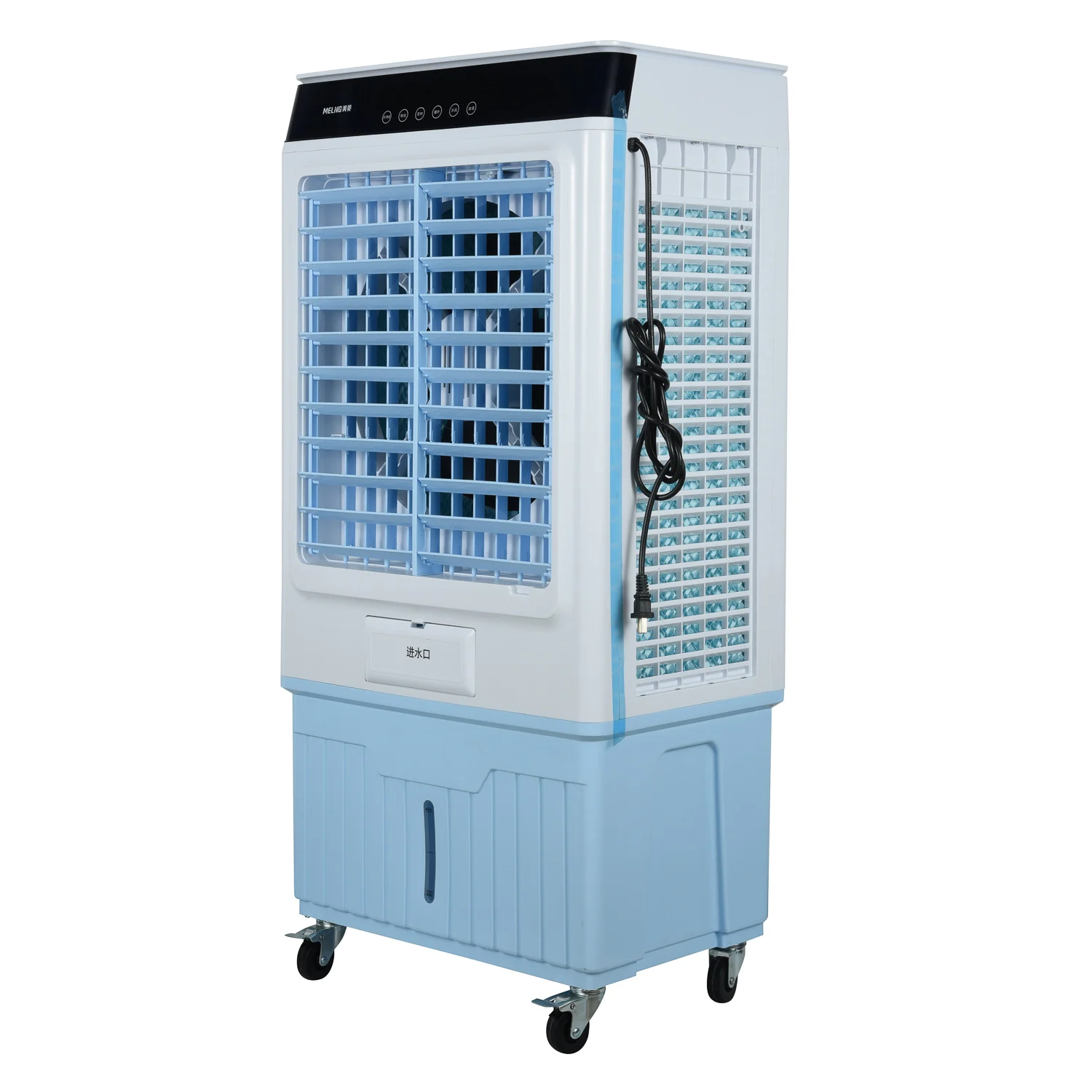 Floor Standing Low Power Air Cooler For Room Home Appliance Office 160W 35L 55L Air Cooler Evaporative Air Cooler