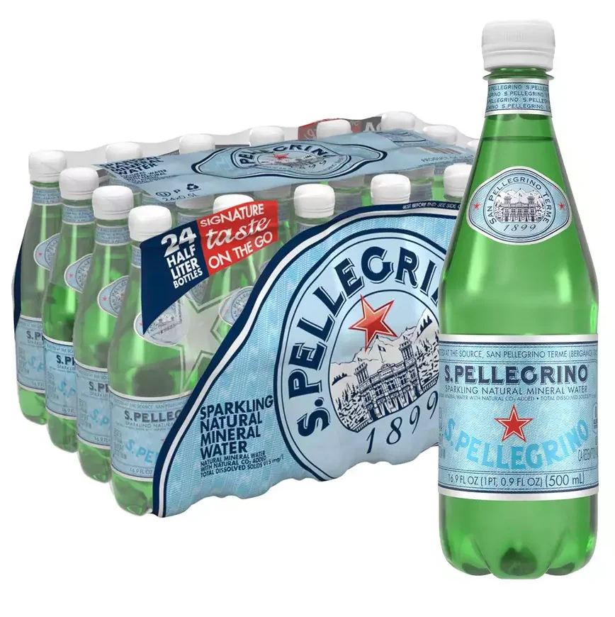 Hot Selling Price San Pellegrino Sparkling Natural Mineral water in Bulk