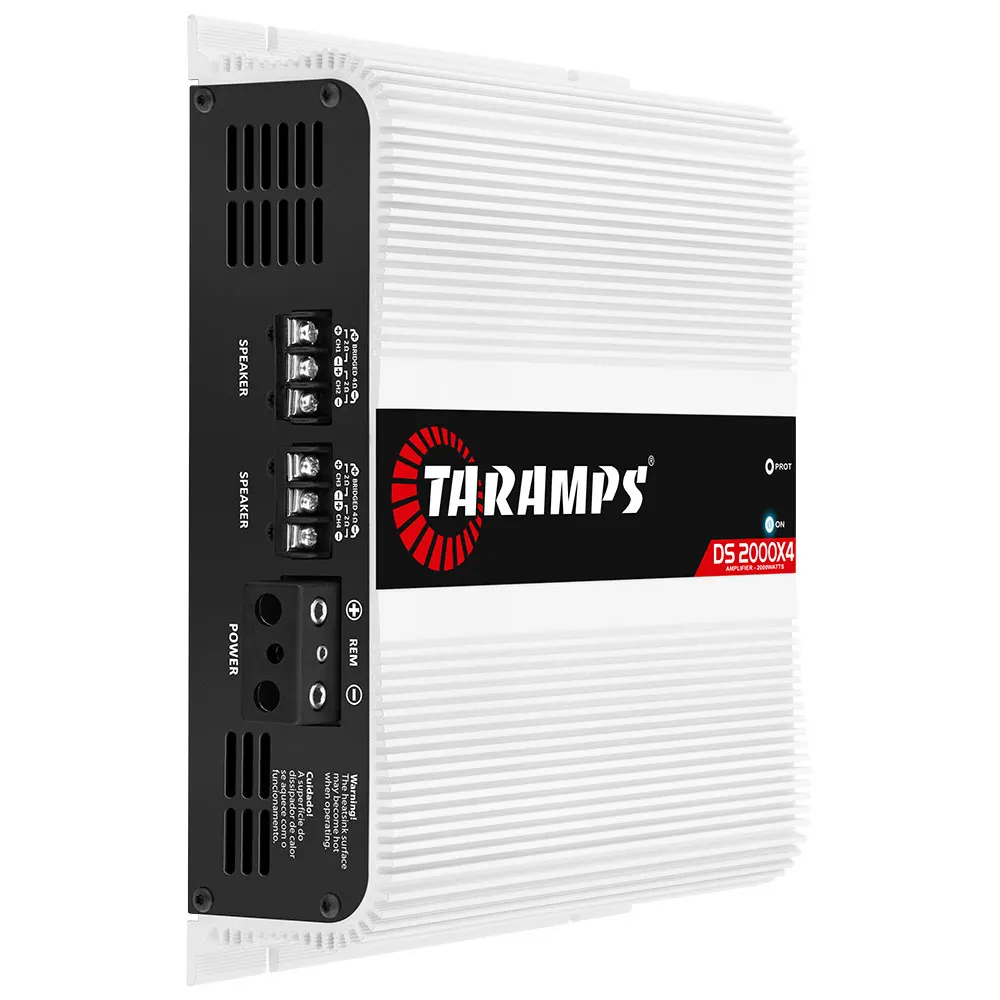 Taramps DS 2000x4 2000 Watts Rms 4 Channels Car Audio Amplifier multichannel efficiency and quality Full Range Class D crossover