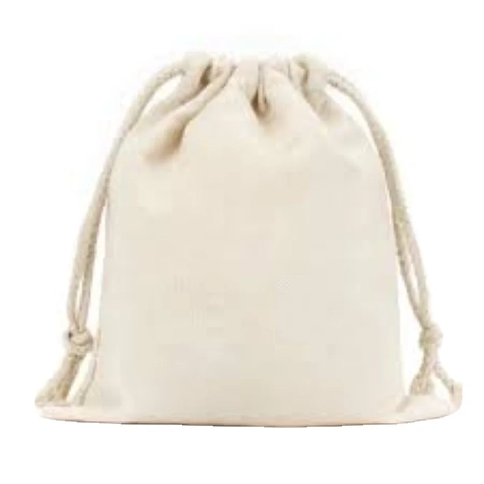 Top Selling White Colored Canvas Laundry Bag Made  With High Quality Cotton For Multipurpose Use with Customization available