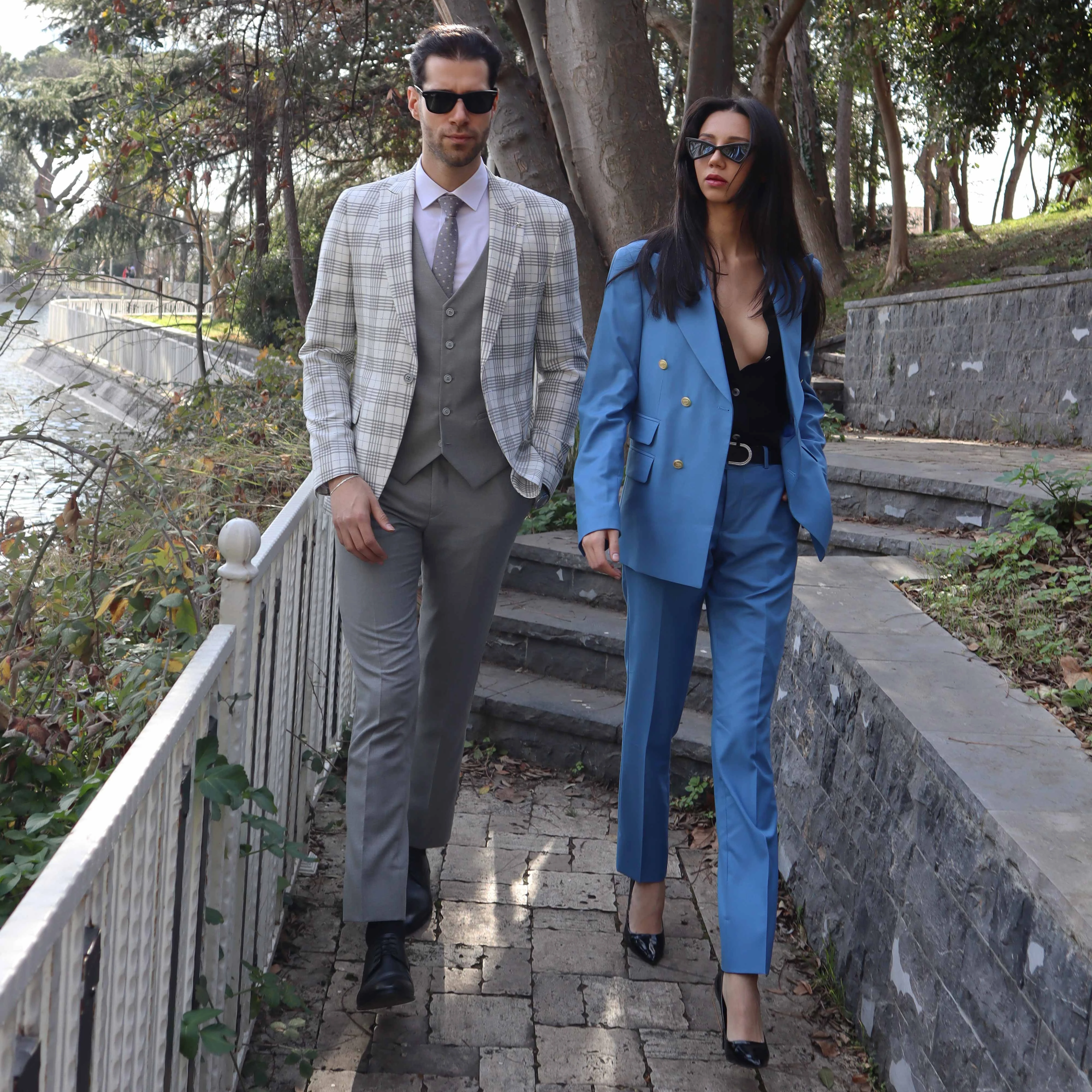 Gray Line On White 3 Men Suits Piece Slim Fit Wedding Groom Party Wear Coat Pant,Summer Winter Suit Formal Suit Business Set