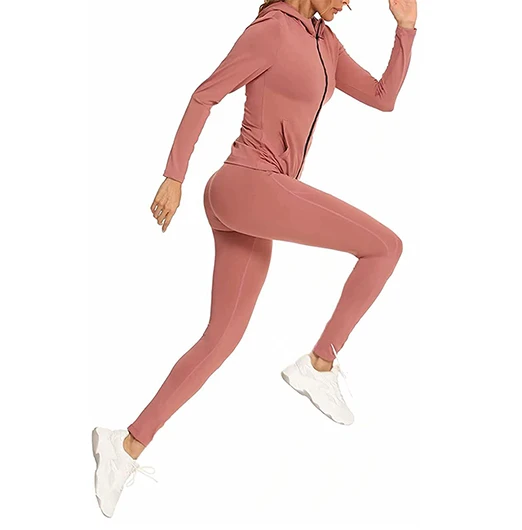 Wholesale New Stylish Custom Logo Tracksuit Crop Tops Hoodies and Sweatpants Sweat suit 2 Piece Set Women Tracksuits for Women