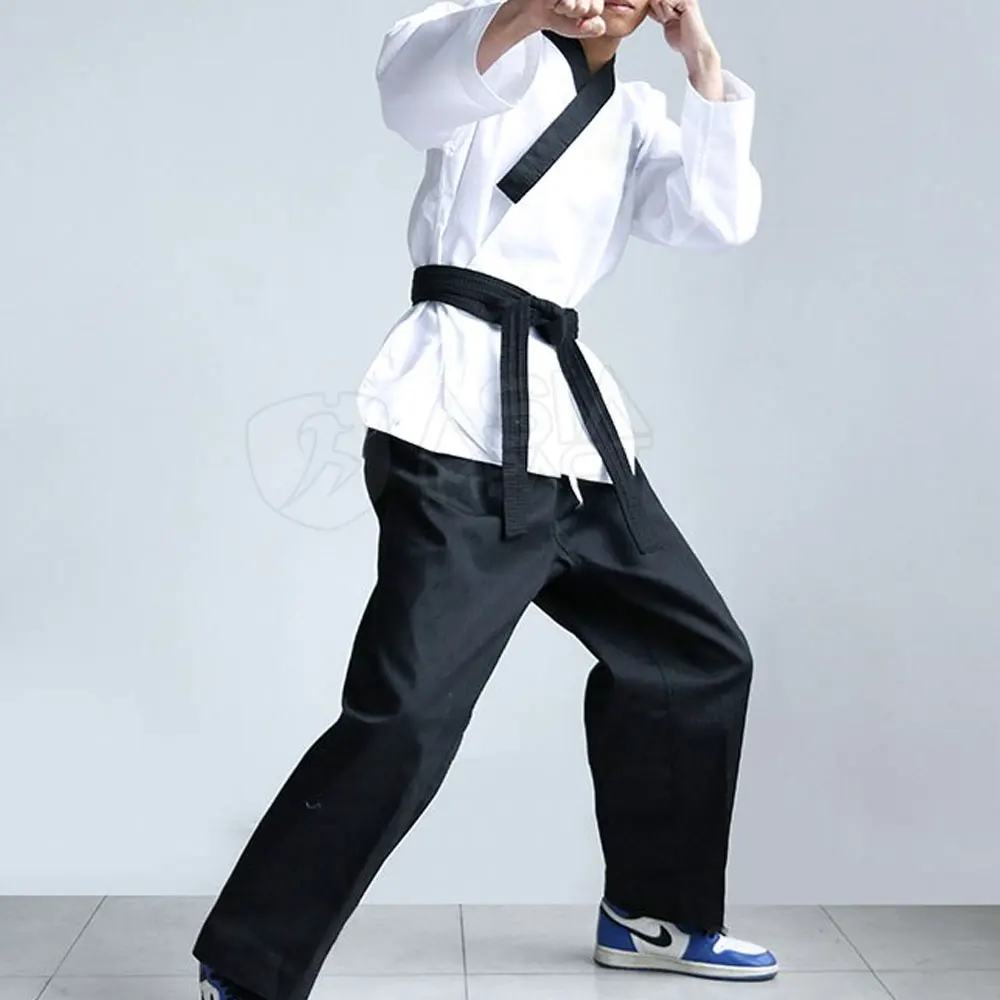 Professional Karate Uniform with Waistband Belt Taekwondo Suit For Women Men Training Clothes