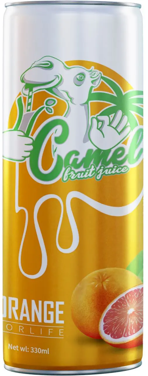 Cheapest price Tropical Fruit Juice 330ml Customize Packaging Can from Vietnam factory