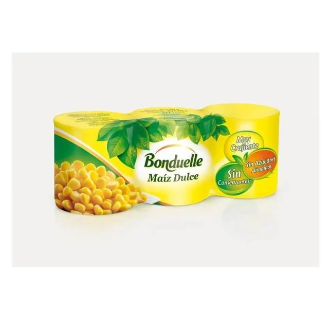 Good quality 400 g canned vegetable Bonduelle sweet corn
