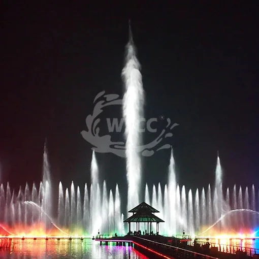 Multimedia Water Show in Tai Zhou,Jiang Su Province,China