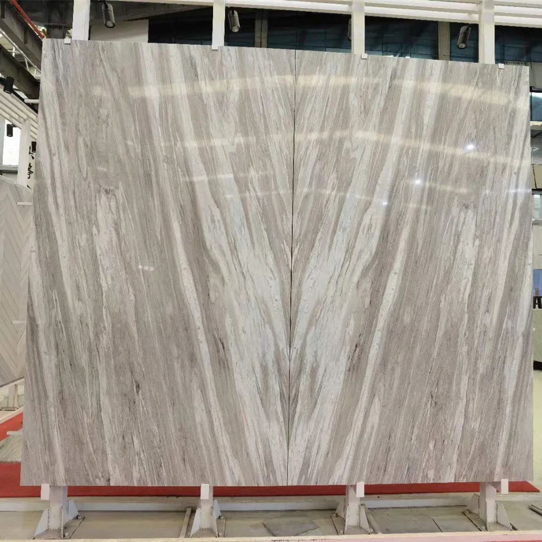 For TV Background Natural  Platinum Sands Marble Large  White Marble Slab Sizes For Wall & Floor Decoration