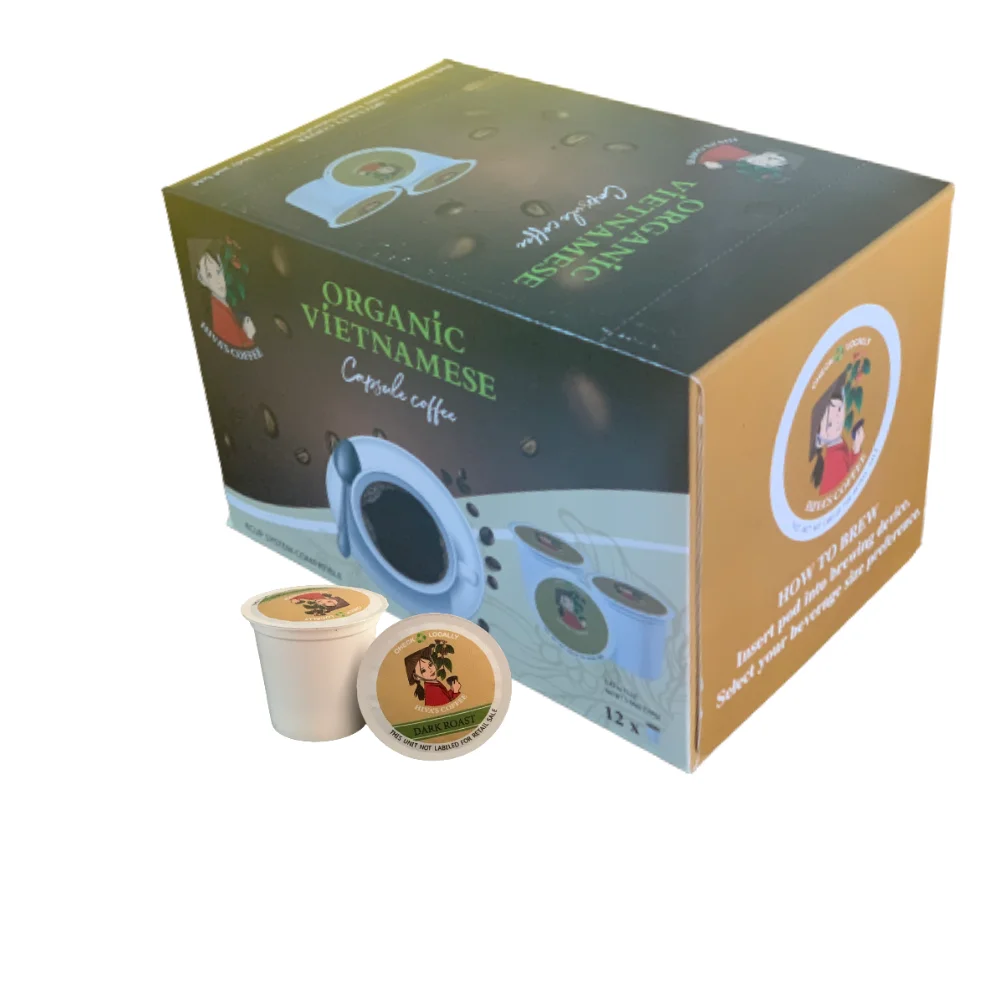 OEM Kcup coffee at Factory Viet Nam Cheap price Capsule brands coffee Pod 12g Specialty Arabica Ready to Export Fast delivery
