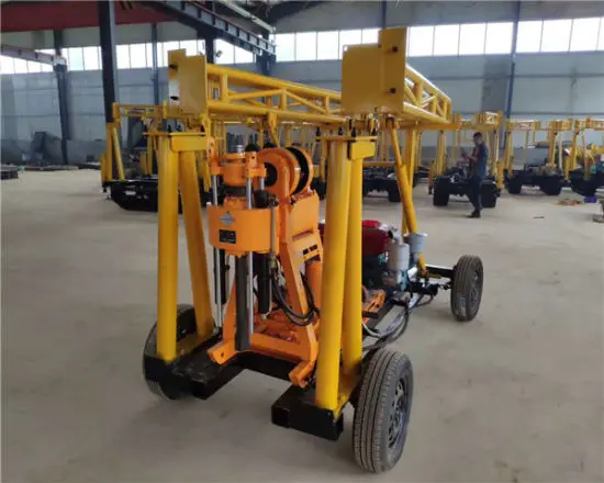 GK200 Portable Drilling Rig Small Portable Borehole Drilling Machine Rotary Blast Hole drilling rig
