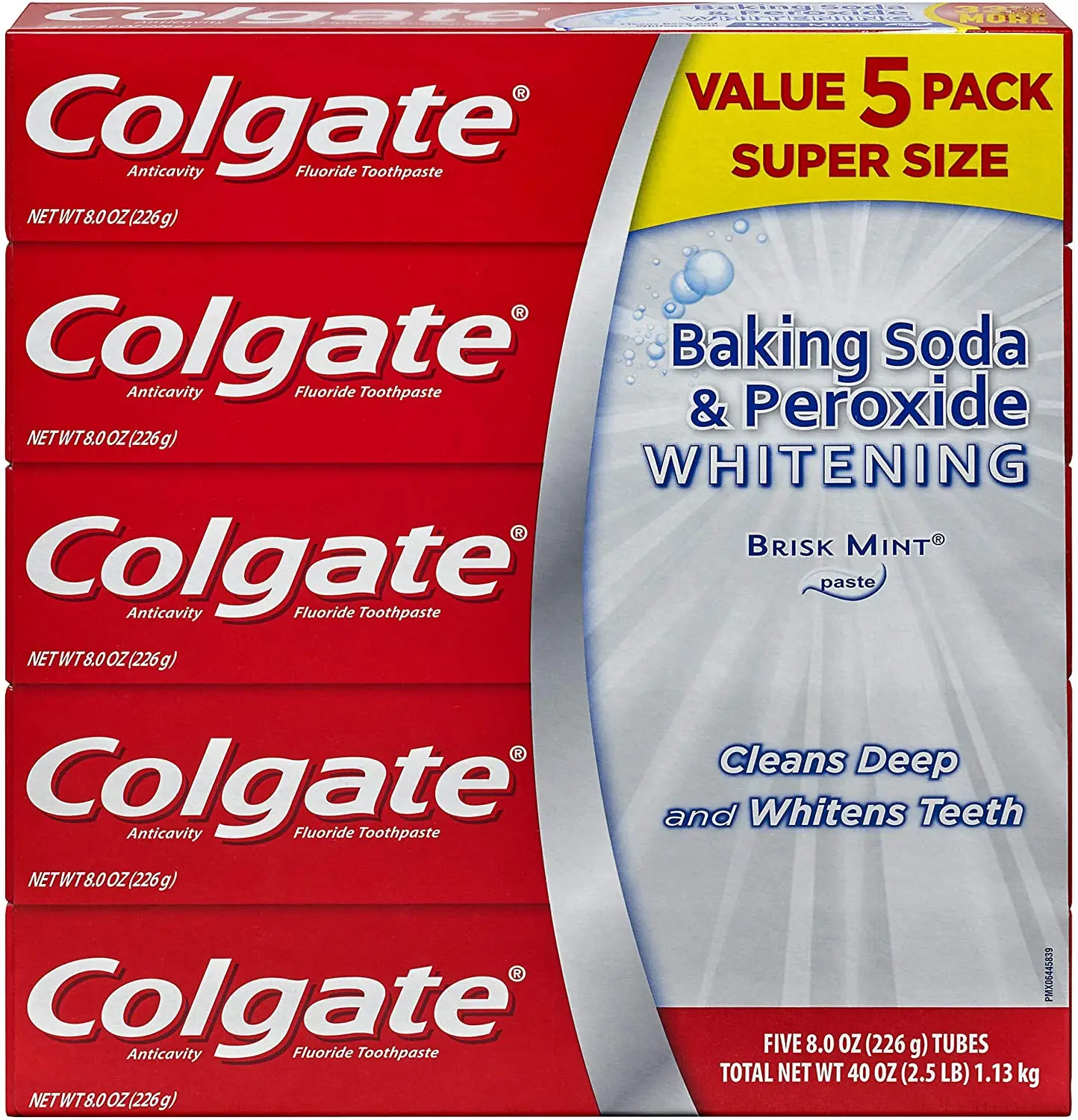 Полная зубная паста Colgate Глубокая очистка-5 1 унций (4 шт. в
