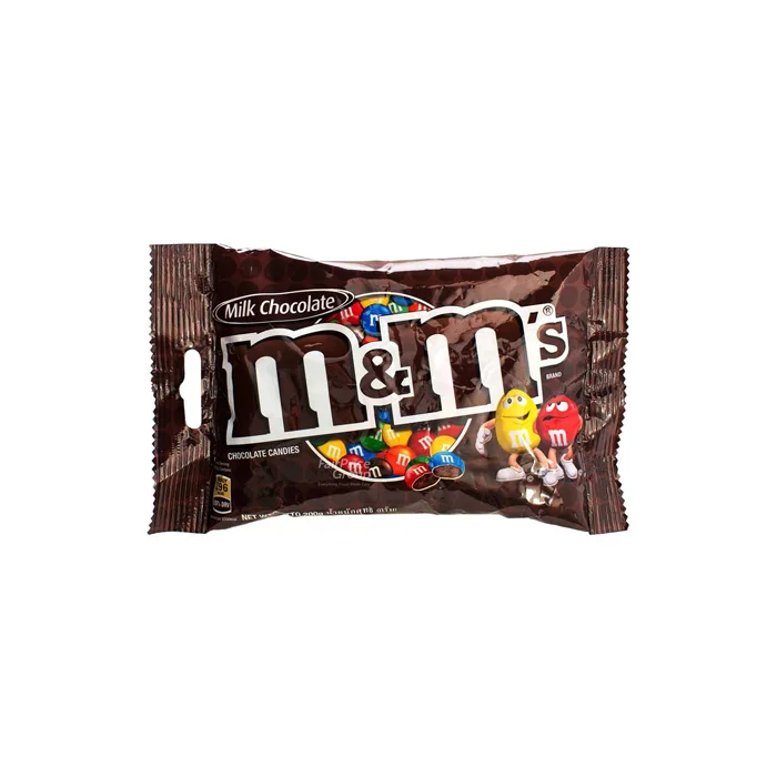 M & MS Шоколадные конфеты с арахисовым маслом Одиночный размер 1 63 унций (упаковка из 24 штук)