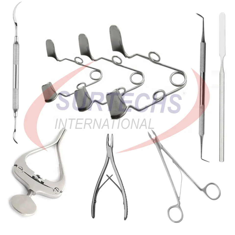 New Top Quality Rabbit Dental Kit Of 9 Pcs Rodent Instruments Kit Veterinary Dental Instruments Surtechs instruments