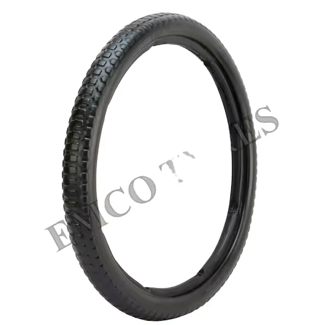 20-Inch Black EVA Bicycle Tires for Kids 508mm Diameter, 48mm Width, Durable & Lightweight, Perfect for Safe, Smooth Rides