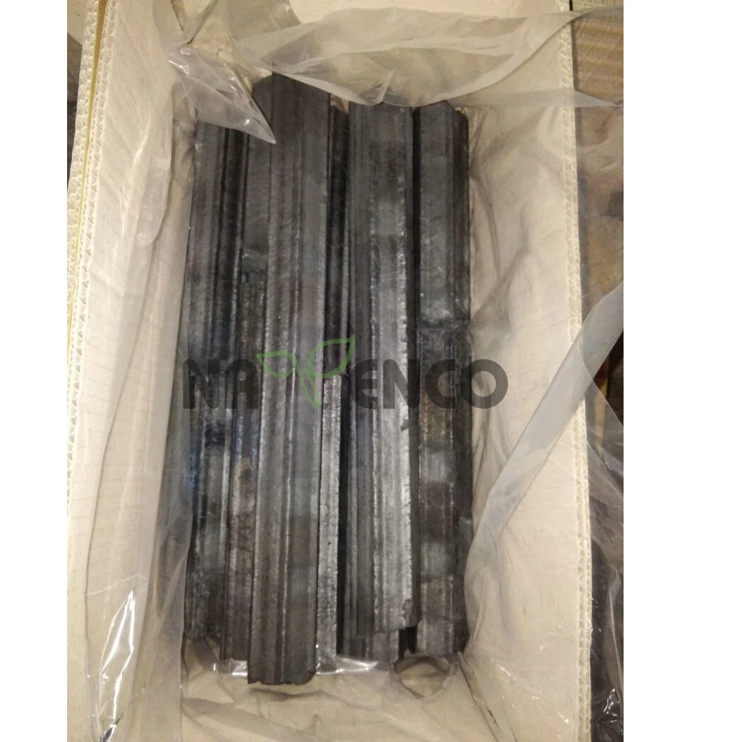 Vietnam Natural Black Hard Wood Briquette Low Ash Activated Charcoal Stick for Barbecue (BBQ)-Ready to Ship