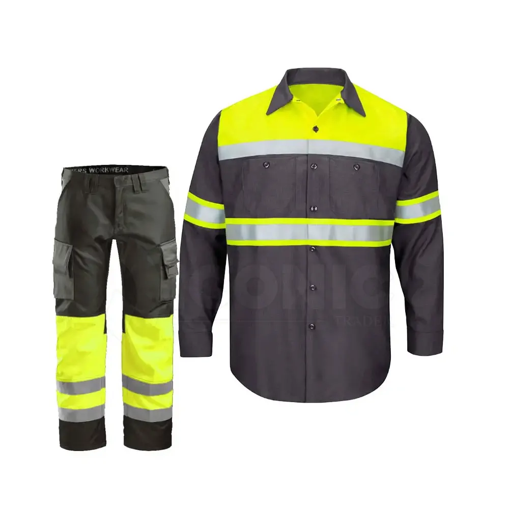 Outdoor Use Safety Work Wear Uniform Breathable Work Wear Uniform New Design Work Wear Uniform