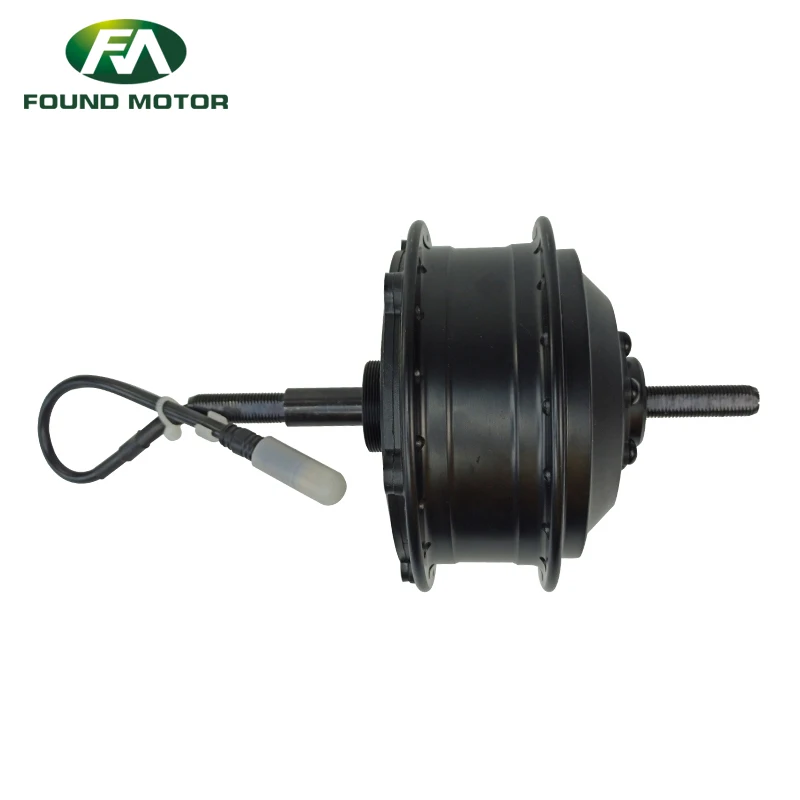 High Torque 48V 350W Brushless BLDC Geared Rear Drive Ebike Hub Motor
