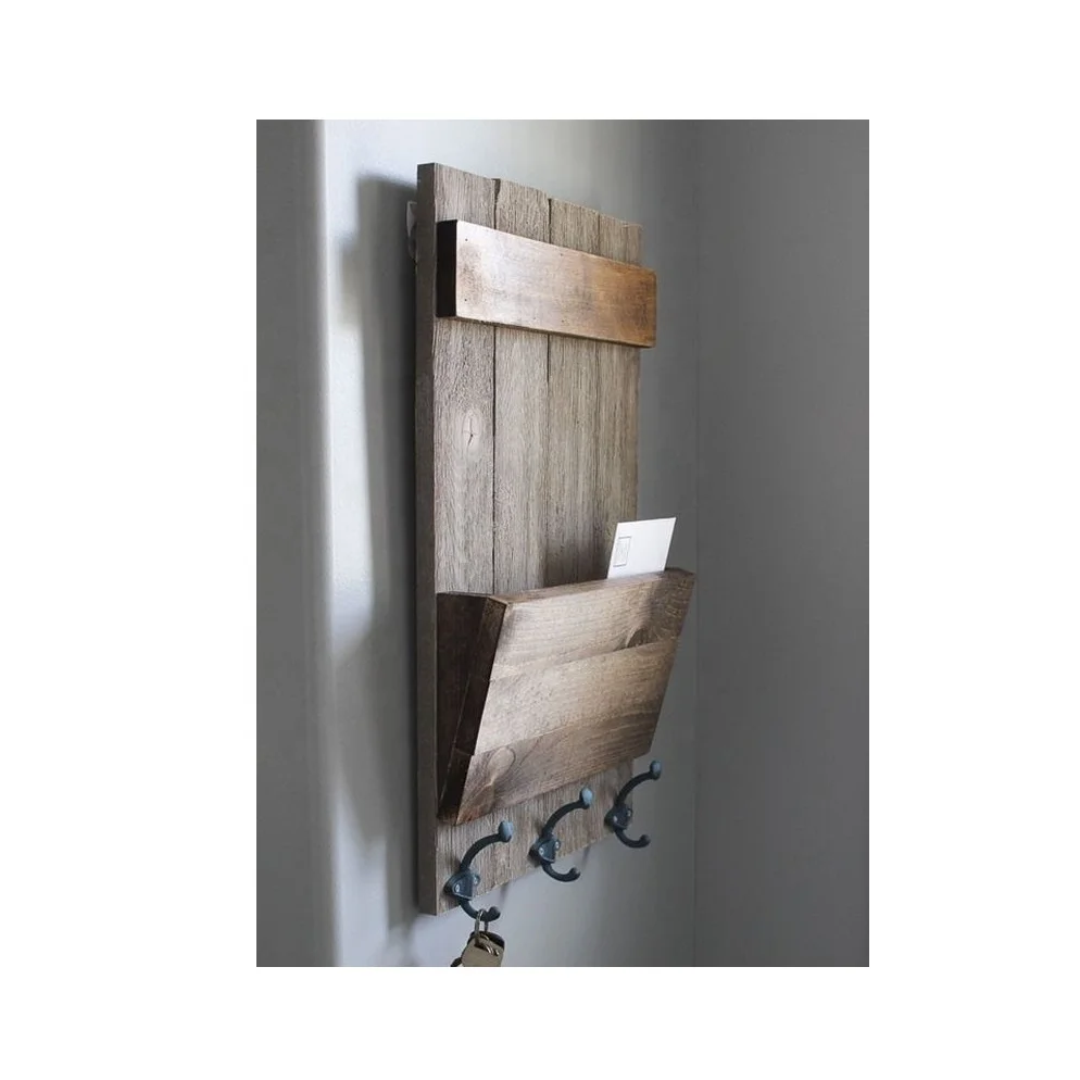Wood Magazine Holder File Rack Desktop File Storage Solid Wood Magazine Holder Storage Rack DVD holder