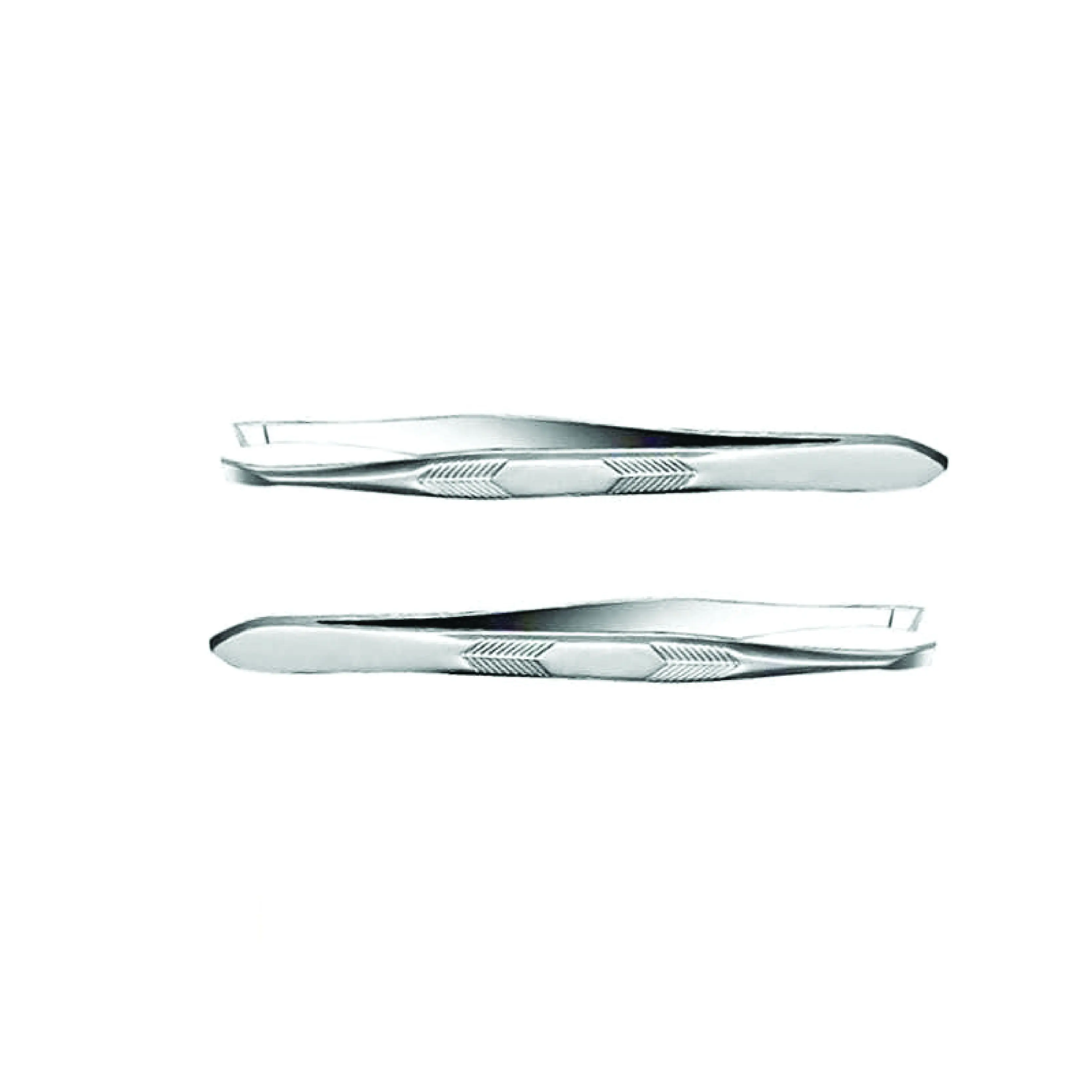 Premium Stainless Steel Best Quality Eyebrow Tweezers Eyelash Tweezers Slanted Tip Tweezers Customized Color Private Label