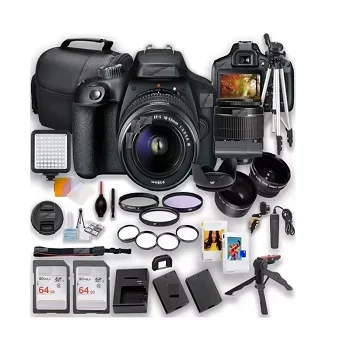 Affordable Trending Offers of AB 4000D / T100 DSLR Cameras 18MP Wi1th 18-55mm Le1ns + LE1D