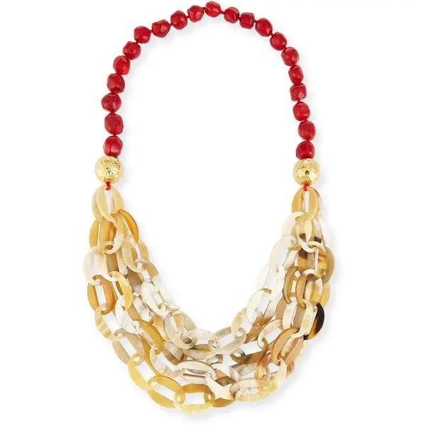 Top Trending Handmade Horn Necklace jewelry Indian necklace for ladies fashion Handmade jewelry for girls from India