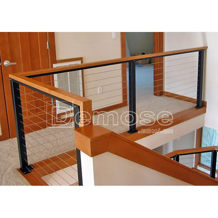 Sports Venues Exterior Place Railings Screw Balcony Hand rail Matte White Black Red Concrete Basement Aluminium Alloy Baluster