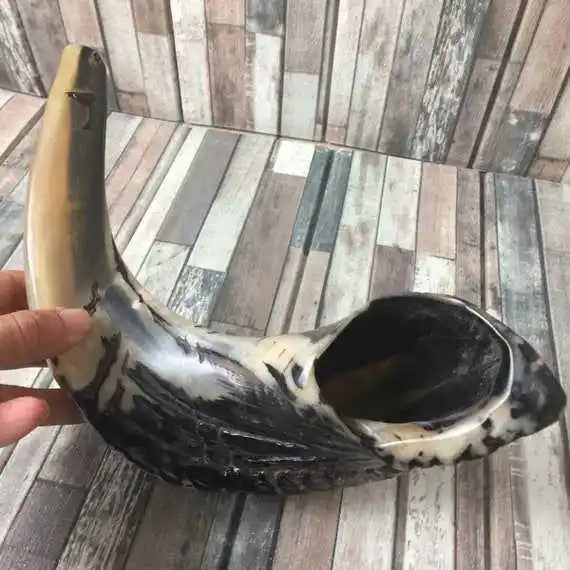 Customized Size Natural Shofar Kudu Ram Horn Polished Shofar sheep horn Shofar for Jewish religious purpose from India