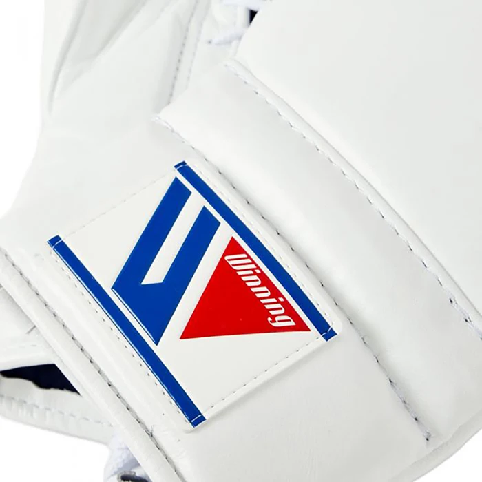 Premium Quality Winning Boxing Set Pro Punching Winning Sparring Set Full Face Head Guard White Winning Protection Cup Set