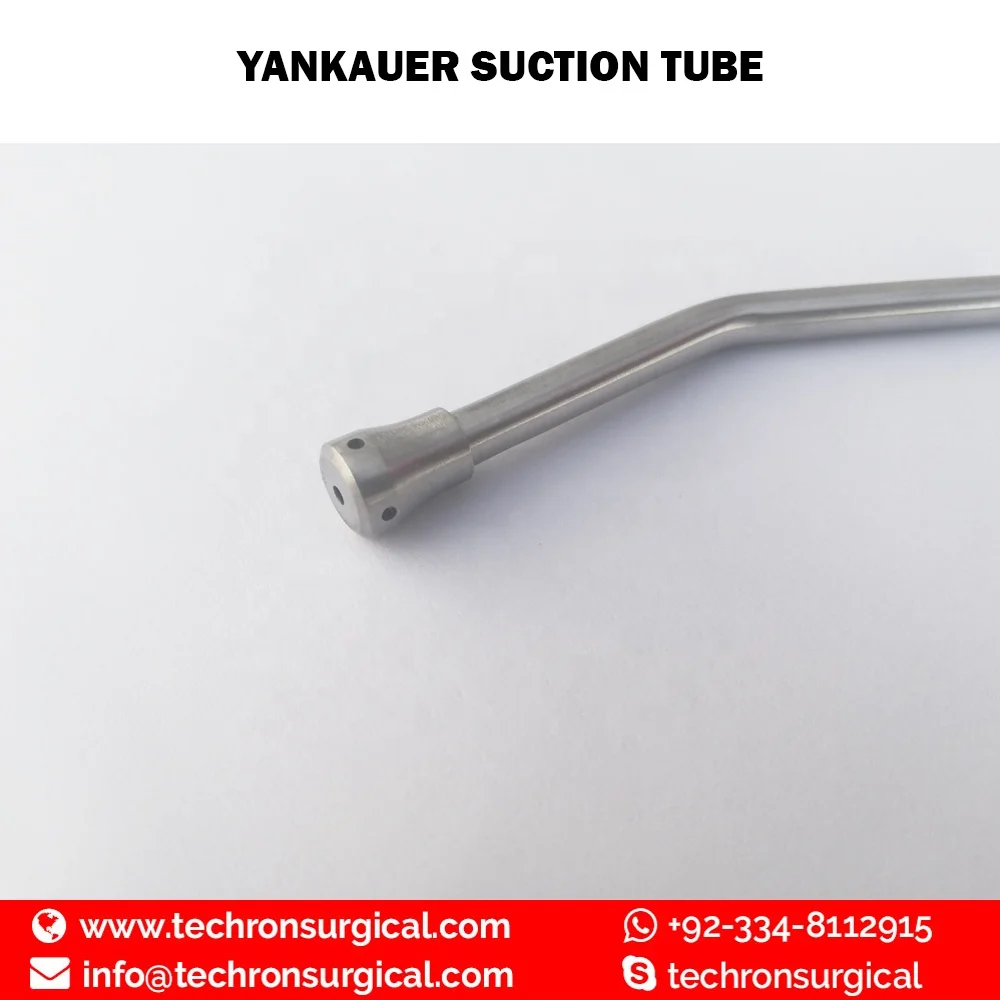 Best Selling Reusable Yankauer Suction Tube with Hollow Handle