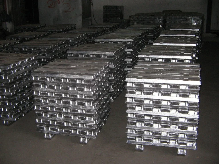 Aluminum Ingots Silver TIA Gray Series Color Pure Package CIF Origin Pallets Grade Price Chemical Product Min Delivery Place