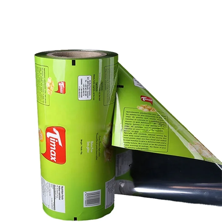 PET PE BOPP CPP MPET VMCPP Composited Plastic/Metallized Film for Food Chips/Baby Wipes