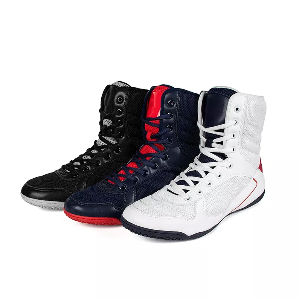 Hot Selling Boxing Wrestling Shoes Comfortable Wholesale Training Shoes Lightweight Wrestling Shoes With Customized Logo