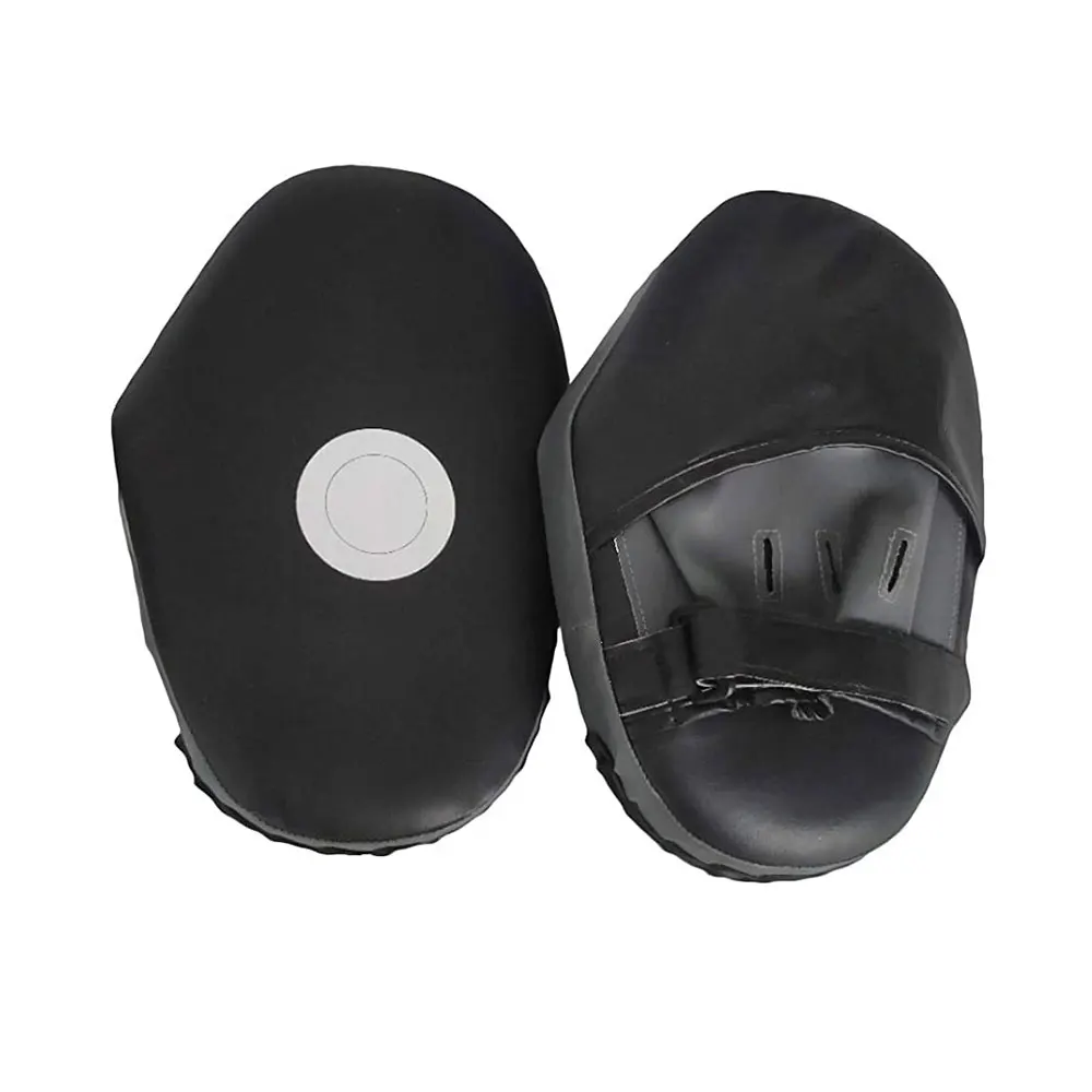 Boxing Mitt Training Target Focus Punch Pad Glove Karate Muay Thai Kick MMA