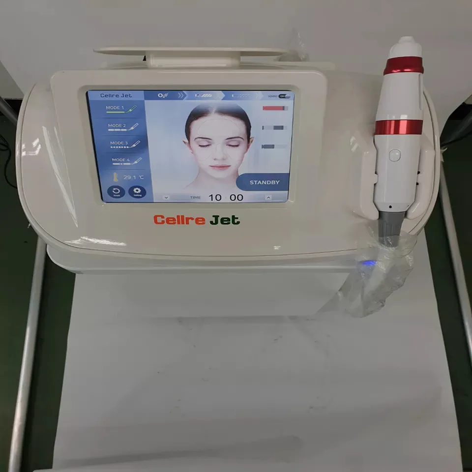 MECA 1 K-Beauty Certified Skin Care Equipment Solution delivery System Cellre Jet Air Technology Dermatology Medical Device