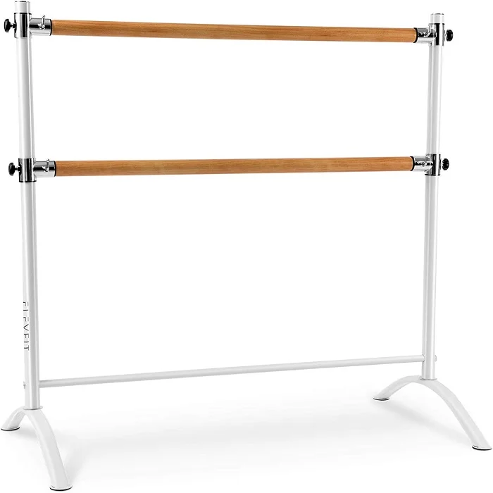 Balance Ballet Barre Portable for Home Height Adjustable Bar for Stretch Pilates Dance or Active Workouts