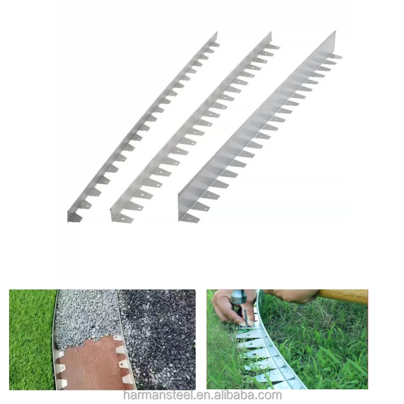 Good Quality  In Stock L shape lawn edging  garden edging with bricks mysticalls by mayer chess garden dragon edge