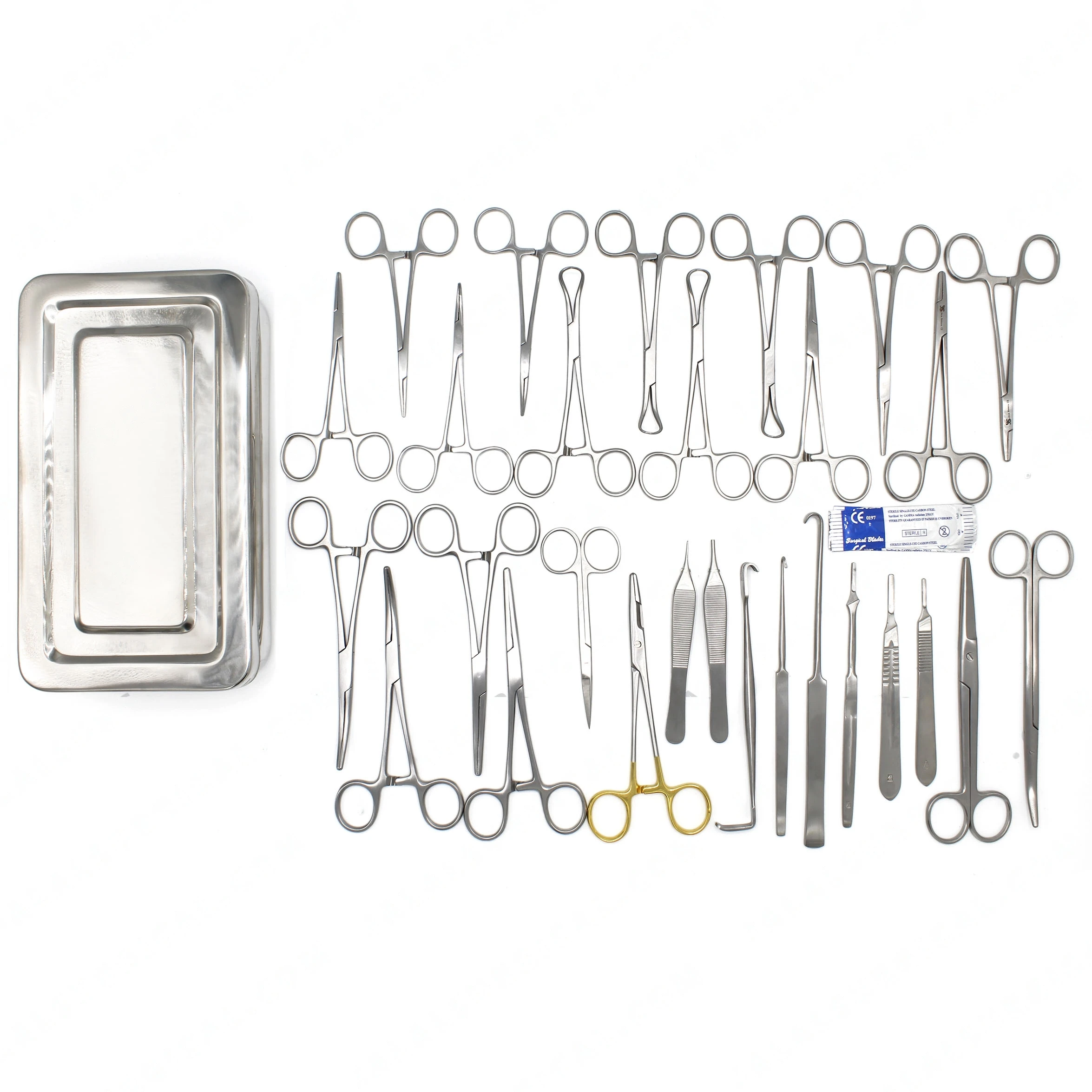 Veterinary Aminal Spay Surgical Kit 29 pcs Instruments Veterinary Surgical Instruments Kits Wholesale Custom Made Surgery Tools