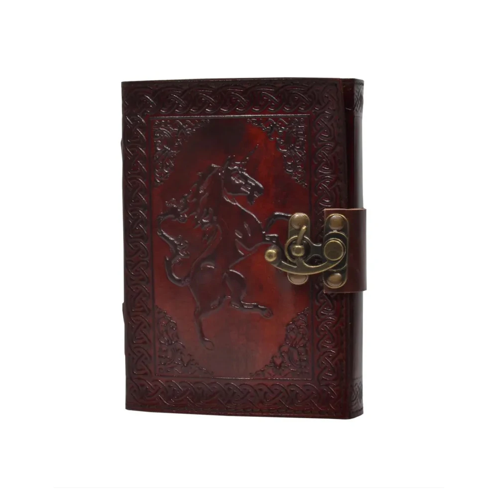 Новый блокнот с тиснением и принтом лошадей, блокнот из натуральной кожи для беременных, журнал с индивидуальным принтом для мужчин и женщин